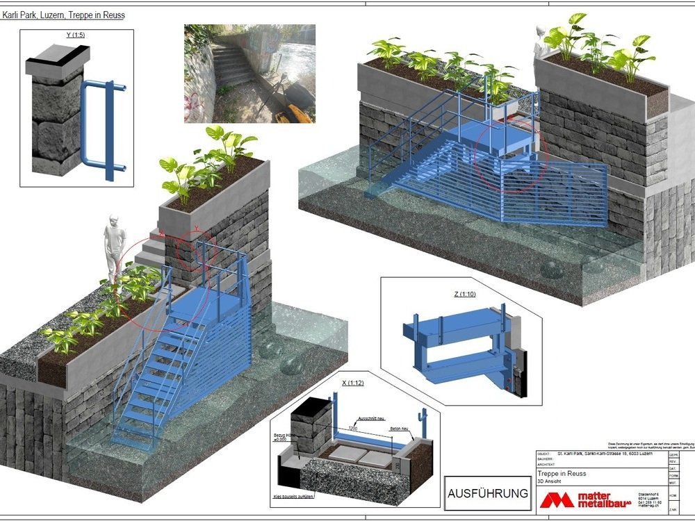 Sanierung Wasserzustieg St. Karlistrasse